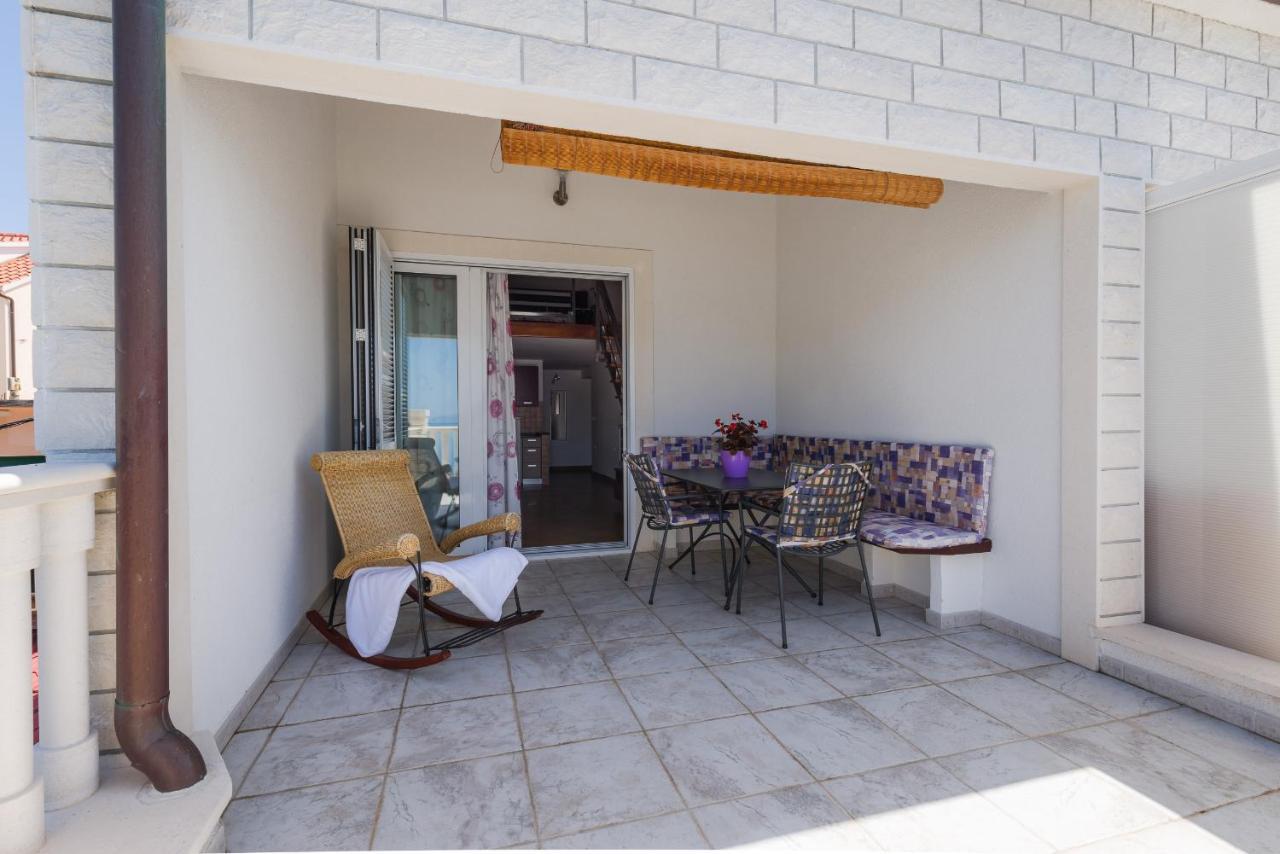 Luxury Bellavista Amazing Sea Holidays With Private Beach & Parking Milna  Exterior foto