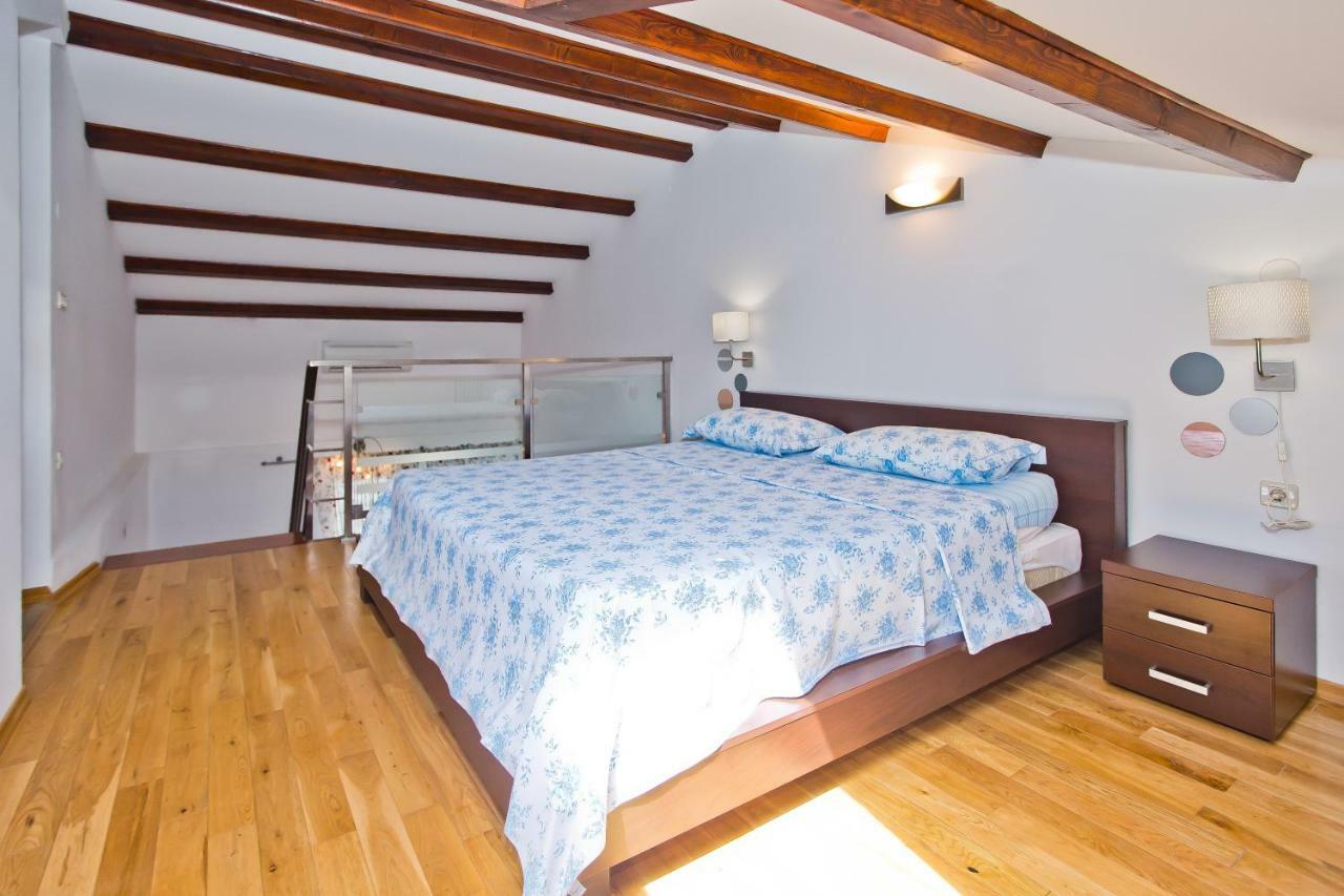 Luxury Bellavista Amazing Sea Holidays With Private Beach & Parking Milna  Exterior foto